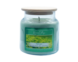 BOUGIE JARRE THE VERT 430 G