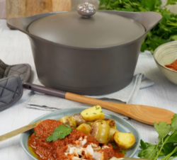 COCOTTE 24 CM MOKA – Image 2